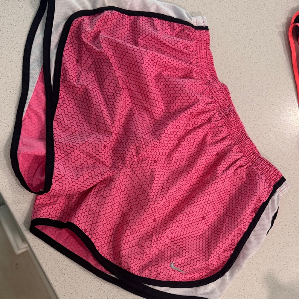 Nike Women's Vibrant Pink Athletic Shorts